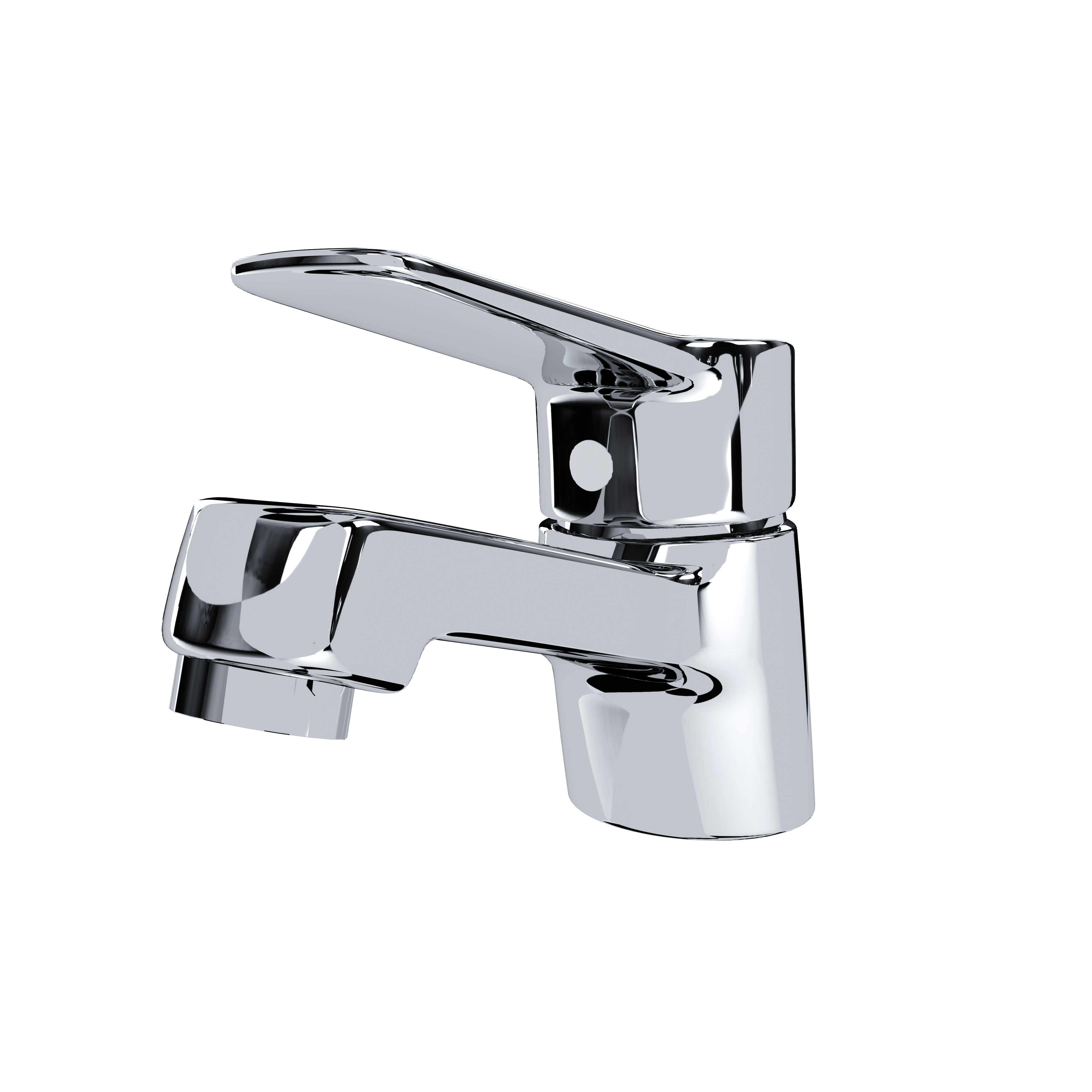 Rubinetto Bagno Per Lavabo Miscelatore Monocomando Per Lavandino Design Moderno Curvo